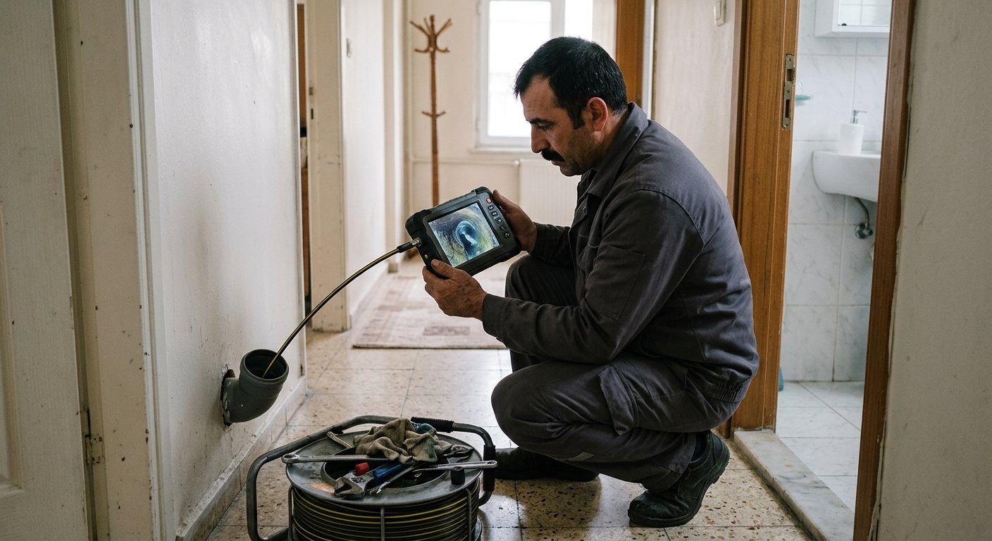 Duş Kanalı Gider Açma servis uygulaması